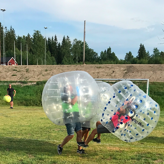 Bumperball, hyr aktivitet